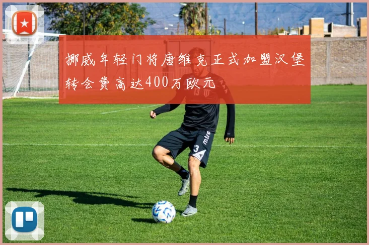 挪威年轻门将唐维克正式加盟汉堡转会费高达400万欧元